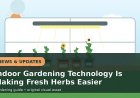 Indoor Gardening Technology Is Making Fresh Herbs Easier