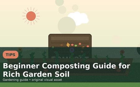 Beginner Composting Guide for Rich Garden Soil