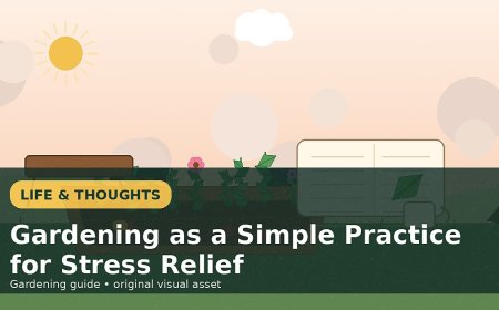 Gardening as a Simple Practice for Stress Relief