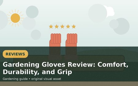 Gardening Gloves Review: Comfort, Durability, and Grip