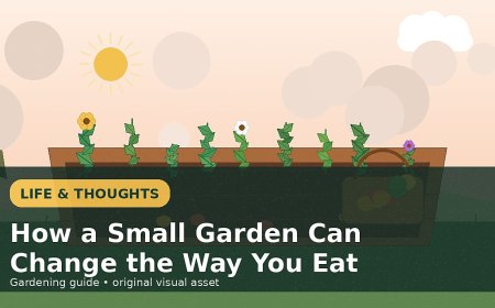 How a Small Garden Can Change the Way You Eat