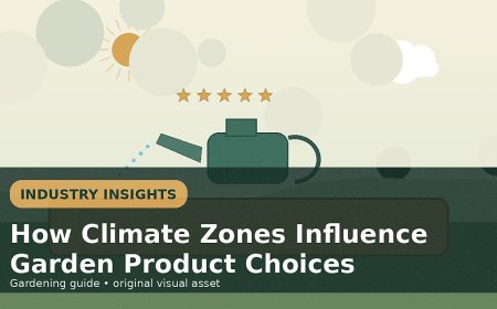 How Climate Zones Influence Garden Product Choices