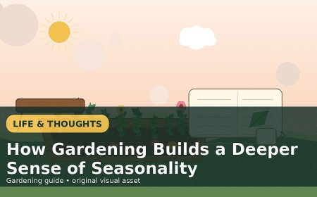 How Gardening Builds a Deeper Sense of Seasonality