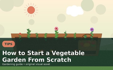 How to Start a Vegetable Garden From Scratch