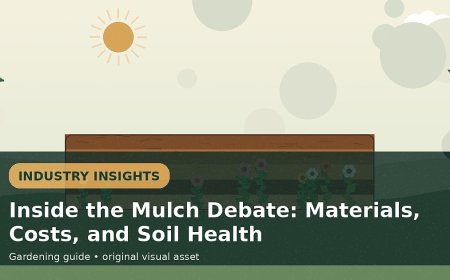 Inside the Mulch Debate: Materials, Costs, and Soil Health