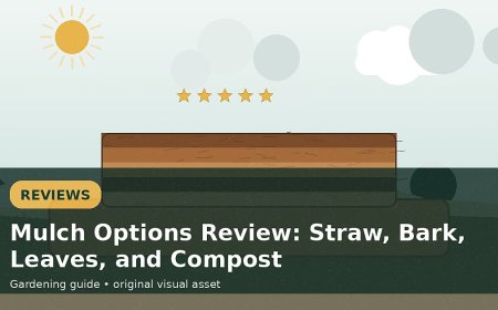 Mulch Options Review: Straw, Bark, Leaves, and Compost