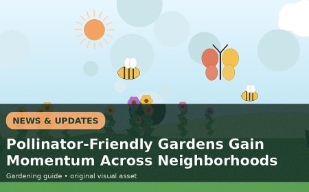 Pollinator-Friendly Gardens Gain Momentum Across Neighborhoods