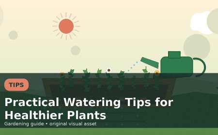 Practical Watering Tips for Healthier Plants