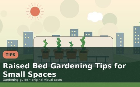 Raised Bed Gardening Tips for Small Spaces
