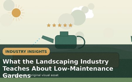 What the Landscaping Industry Teaches About Low-Maintenance Gardens