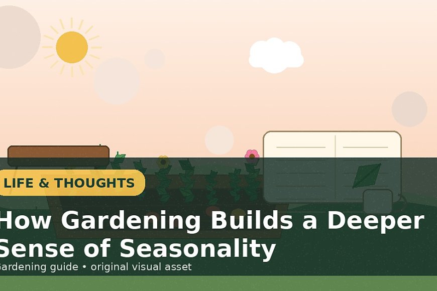 How Gardening Builds a Deeper Sense of Seasonality