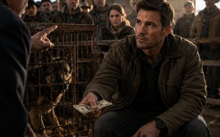 The Whole Montana Auction Barn Looked Away from the Ruined Cage, But One Broken Soldier Saw a Reflection That Forced Him to Make a Choice He Might Not Survive