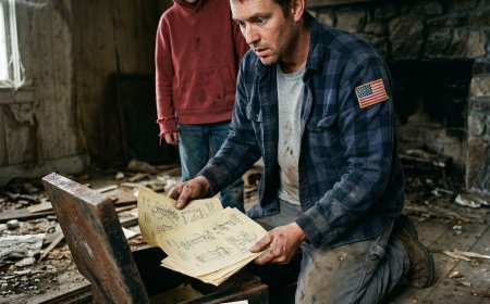 Poor Single Dad Bought a Ruined Cabin for $50 — What His Son Found Inside Was Worth $5 Million