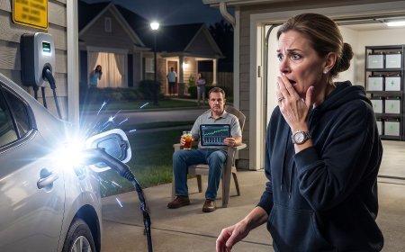 HOA Karen kept plugging Tesla into my solar grid, so I set the voltage to maximum and watched her...