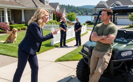 HOA Karen Cut My Lock to Snatch My Jeep — Didn't Know It Belonged to a Police Task Force!