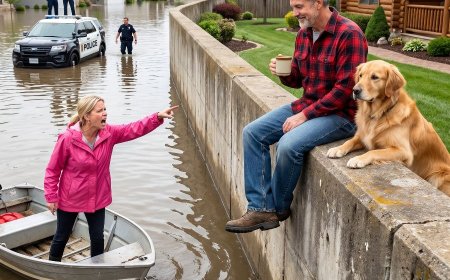 HOA Board Called My Flood Wall a Joke — Minutes Later, Panicked as Water Rushed Through Their Doors