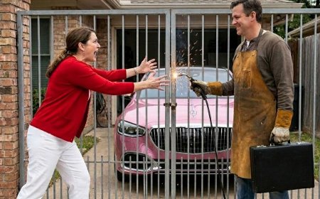 HOA Karen parked her $300,000 Maybach in my workshop — I welded the doors shut and went on vacation