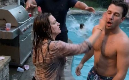 Karen Tries To Kick Me Out Of My Own Pool, Calls Cops When I Refuse To Leave