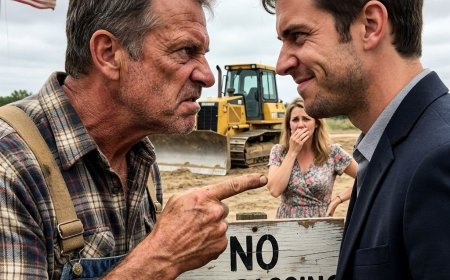 I Told the HOA President He Couldn’t Build a Road Through My Family Farm—So He Put a Gun to My Head