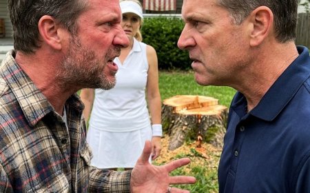 They BUTCHERED My 12-Year-Old Cedar Trees For A Million-Dollar View, So I BUILT An 8-Foot Steel PRIVACY FENCE. But The Voicemail That Just Arrived This Morning Made Me QUESTION EVERYTHING. WHAT WOULD YOU HAVE DONE?!