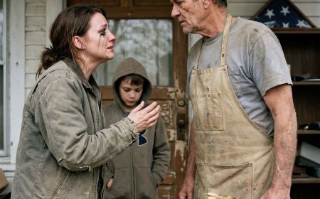 She Said My Hands Were Too Dirty To Hold Her Newborn Son, But 8 Years Later She Was The One Begging At My Front Door