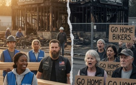 A Teen Girl Stood Up To A Bully And Lost Everything — Then A Biker Army Arrived And Flipped A Town Into Chaos