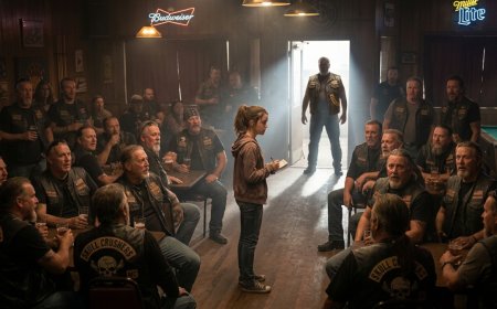 A Biker Gang Laughed When A Teen Girl Asked To Ride With Them—Then Her Father’s Patch Silenced The Entire Room