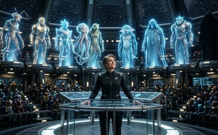 Ambassador Khazak Just Smiled At An Ultimatum From 4,000 Warships — And The Galaxy Can’t Look Away