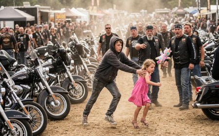 A 14-Year-Old Homeless Boy Took A Bullet For A Stranger — What 500 Hells Angels Did Next Exposed A Billion-Dollar Lie