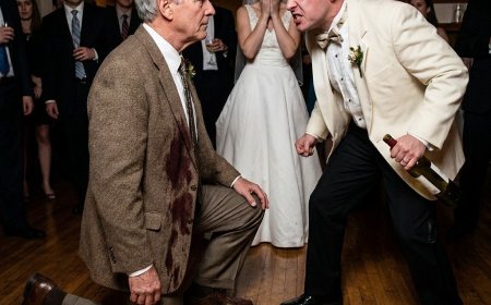 He Poured RED WINE Over an Old Man and SLAPPED Him at His Wedding—Then His Bride Saw the TRUTH. WHO WILL SHE CHOOSE?