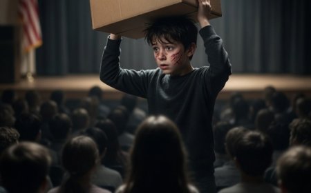 A 12-Year-Old Hid In A Box Every Day To Survive School, But One Girl’s Act At The Talent Show Changed Everything