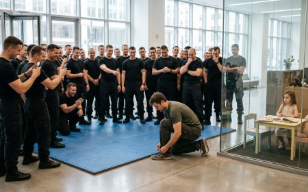 He Walked Into A CEO Bodyguard Tryout With His 6-Year-Old Daughter — 27 Seconds Later, The Room Went Completely Silent