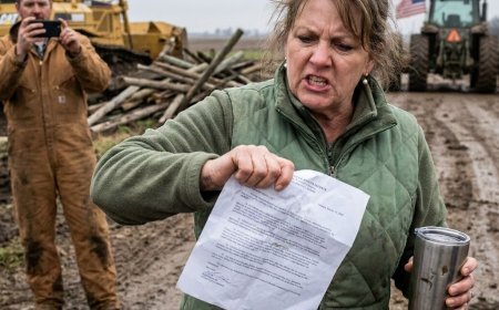 She Bulldozed Our 120-Year-Old Farm Road For Noise Control—Now She Faces A $1.2 MILLION Federal Lawsuit. WHO WILL PAY?