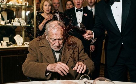 He Poured Wine on a Flea-Market Vendor to HUMILIATE Him — Then Learned the Old Man Owned the Auction World