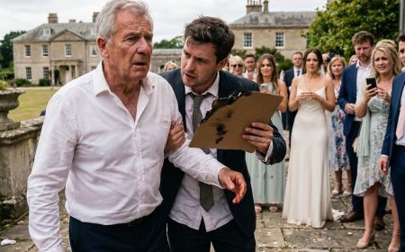 He was slapped so hard at a Long Island wedding that red wine flew off his face — then he pulled out a flip phone and the groom’s father went white, asking what kind of garbage man could do that?