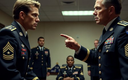 My first sergeant called me a coward in front of the entire battalion and said I never earned my Purple Heart. I walked to the colonel's desk and placed a tan folder down without a word. She opened it and said close the doors.