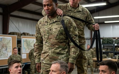 My colonel leashed me like an animal in front of my entire unit before a combat mission. The next morning we drove into an ambush and the nylon strap was still in my pocket.