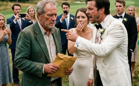 He threw red wine in the old groundskeeper’s face and slapped him in front of 200 wedding guests. Then the groom learned the grass he was standing on wasn’t his.