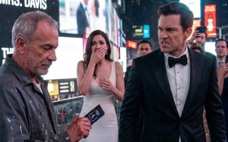 The CEO threw wine in my face and slapped me at his Times Square wedding because my shirt had paint on it — but when every billboard in New York went dark 60 seconds later, the bride asked a question no one expected.