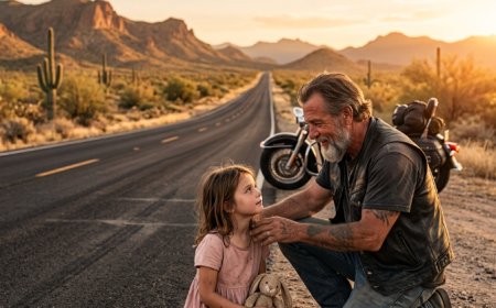I found a 7-year-old girl beaten and left to die on a desert highway with a bootprint on her ribs. I walked to my bike, pulled out my knife, and made her a promise I had no idea how to keep.