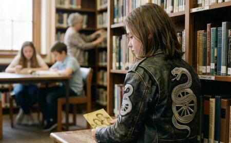 My grandfather's jacket was the one thing everyone mocked me for wearing every single day to school. The patch on the back had a secret nobody knew — and 30 bikers came to my town to claim it.