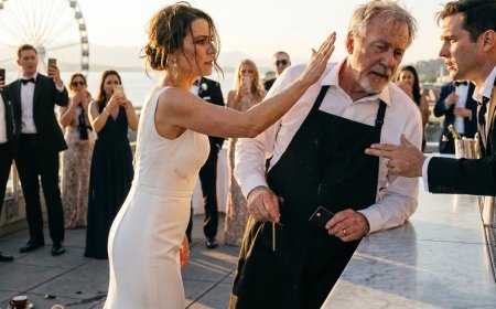 She poured red wine on my face at her own wedding and called my coffee ‘garbage’ — I hadn’t slept in 36 hours, but I made one call that froze her entire company.