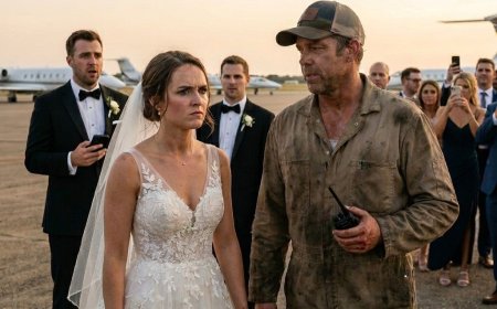 She slapped the fuel man in front of 200 guests because his uniform ruined her private-jet wedding — then he pulled out a black satellite phone and said six words that grounded her groom’s entire fleet. What happened next left the bride screaming.