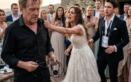 She poured red wine over my head and called me a jealous nobody at her Hollywood wedding — then the screen flickered and her hit songs started vanishing from the playlist. Who really owns her voice?