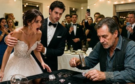 She poured red wine down his face, called him a sewer rat, and slapped him in front of 300 wealthy guests — but the pink diamond she accused him of stealing held a secret no one saw coming. What happened next left the entire room frozen?