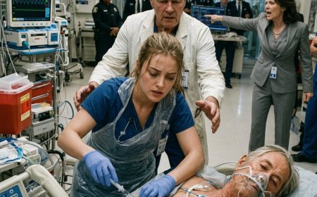 He pointed at the door and hissed "You're DONE" after I pushed a forbidden 2-gram syringe to save a dying John Doe — I was a 24-year-old nurse with $60,000 in debt and a career in ashes. But the Secret Service was already blocking the hospital entrance looking for the man everyone called WORTHLESS.