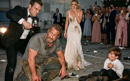A Malibu influencer slapped the “equipment repairman” in front of 200 guests because his 10-year-old nephew didn’t look “fit enough” for a fitness wedding. Then the repairman reached into his toolbox—not for a wrench, but for a black folder. What happened next ended a career live on stream.