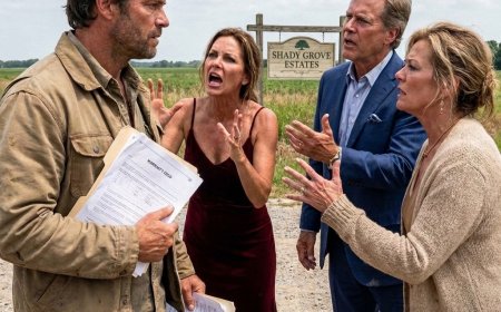 She called my 2,200-acre family farm "useless dirt" in front of a sheriff's deputy and three developers. Then she smiled and said I was never the kind of person her community was built for anyway. What happened when I checked my father's old fire safe changed everything.