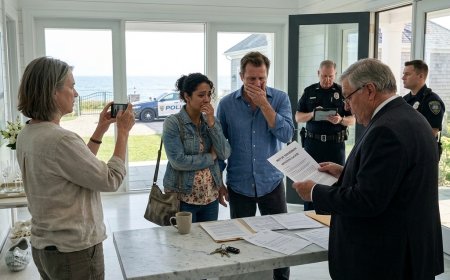 She demanded a key to my $2.5M coastal mansion at 8:17 AM — the same morning after she skipped my housewarming party. Then she arrived with forged power-of-attorney papers. What my late husband sealed in a letter would destroy her plan.