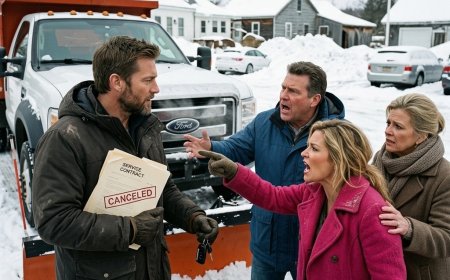 She taped a $250 fine to my plow truck windshield at 8 AM. By nightfall, her entire Colorado subdivision was buried under 30 inches of snow and had no contractor. I was the one who knew which roads drifted shut first. What do you think I did?